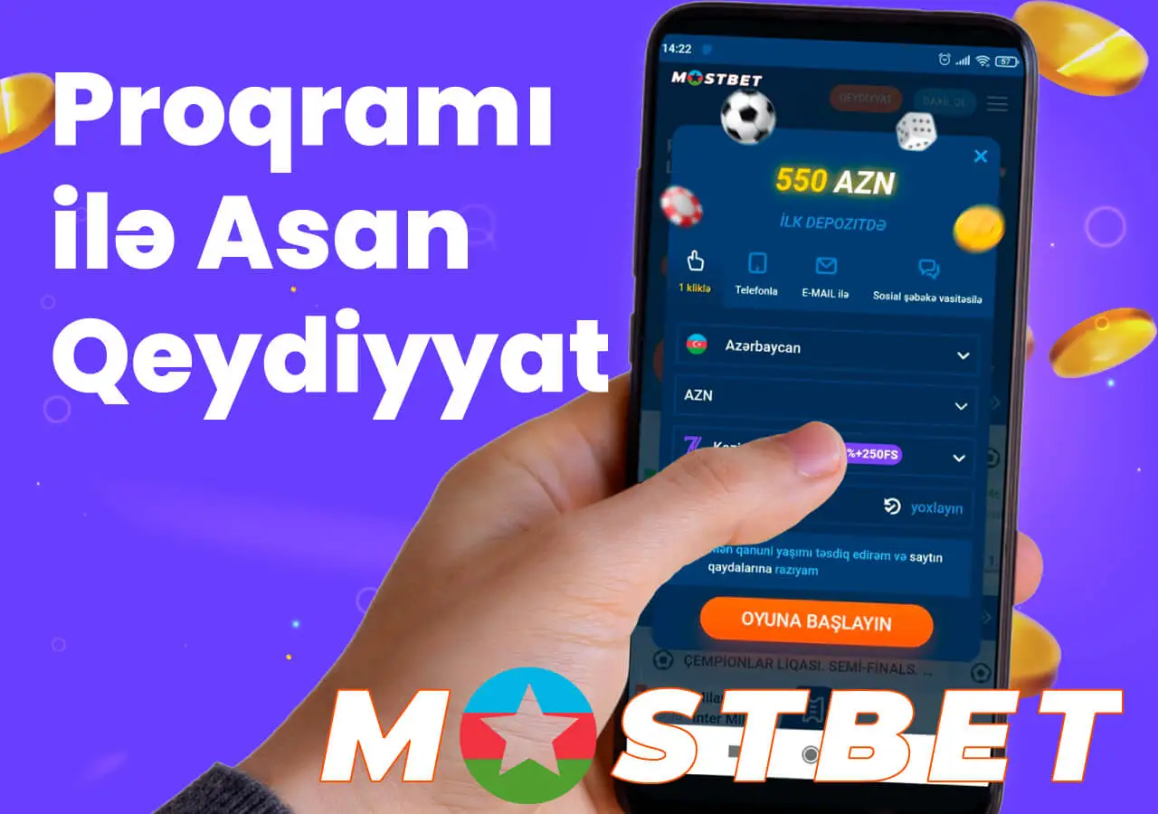 Mostbet mobil proqramında necə qeydiyyatdan keçmək olar