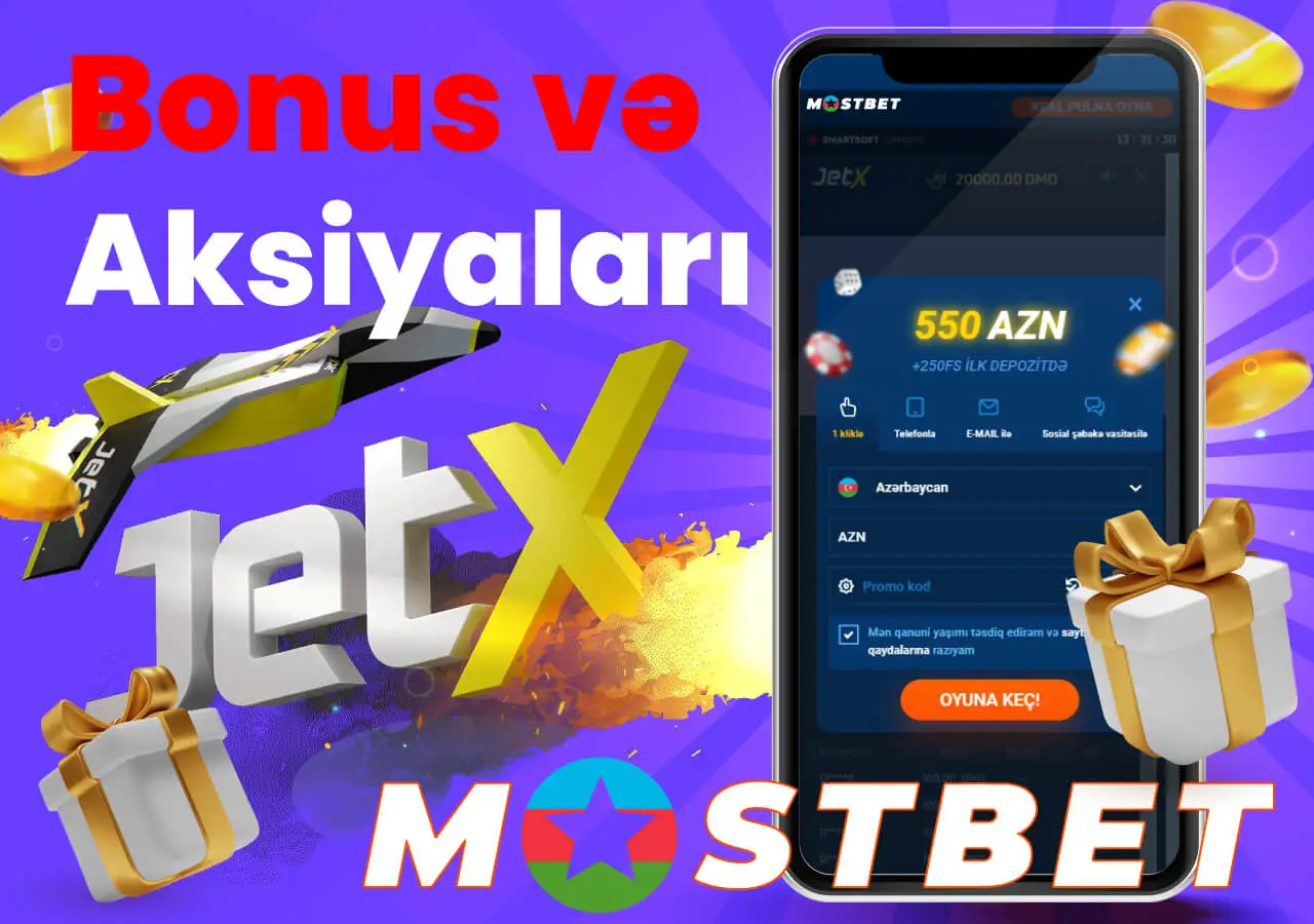 Müxtəlif bonuslar və promosyonlara baxın