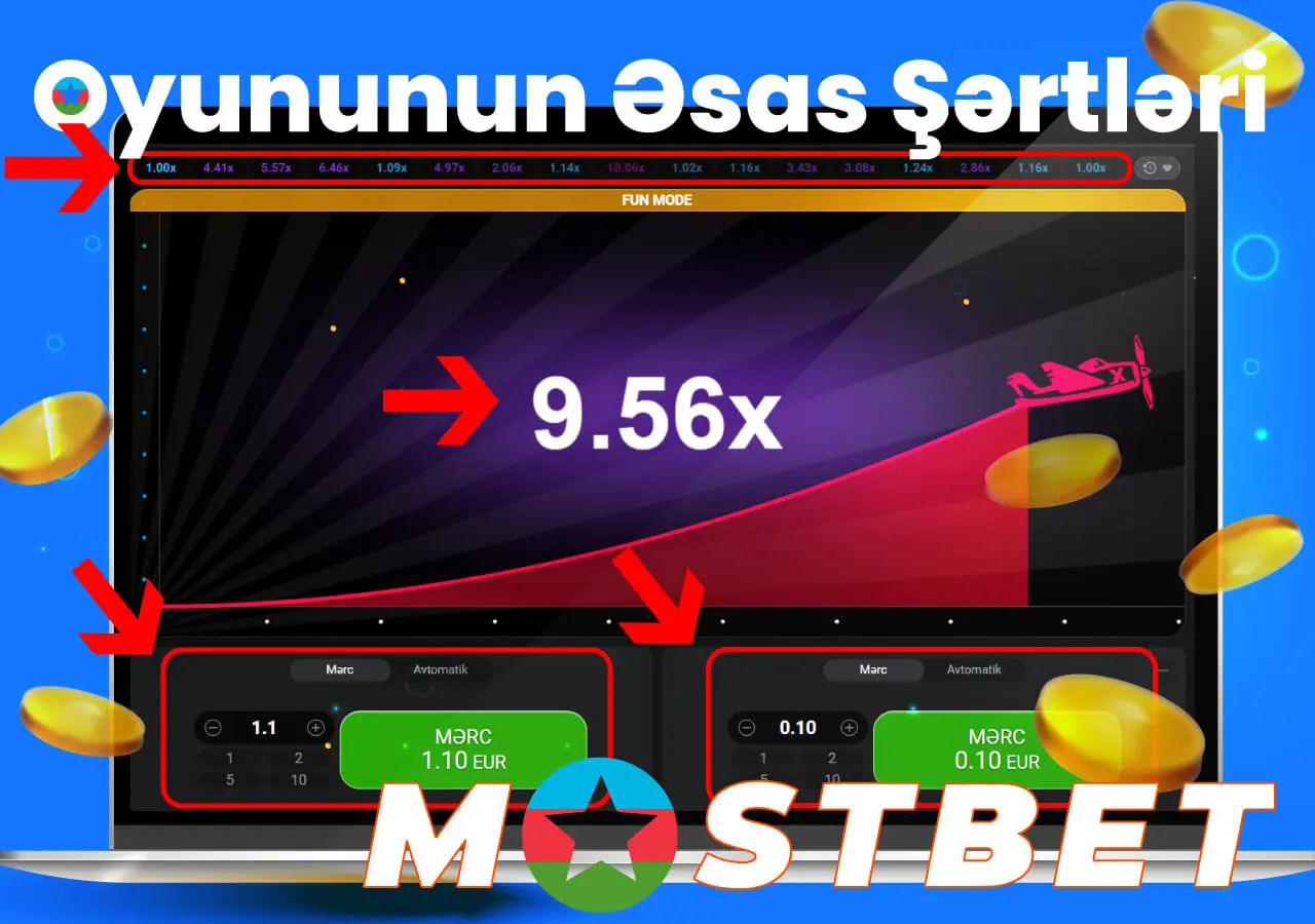 Oyunun şərtləri ilə tanış olun